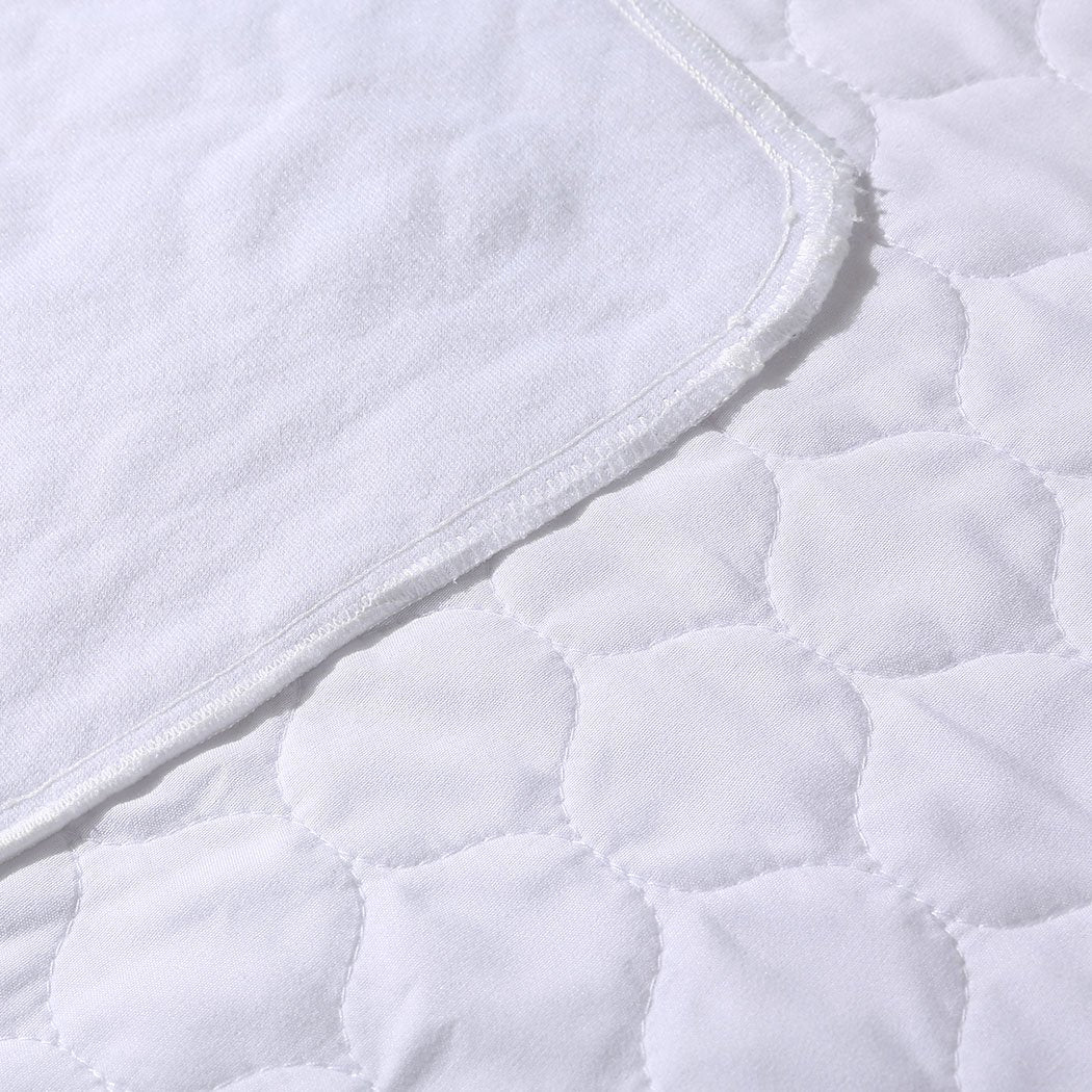 2x Bed Pad Waterproof Bed Protector Absorbent Incontinence Underpad