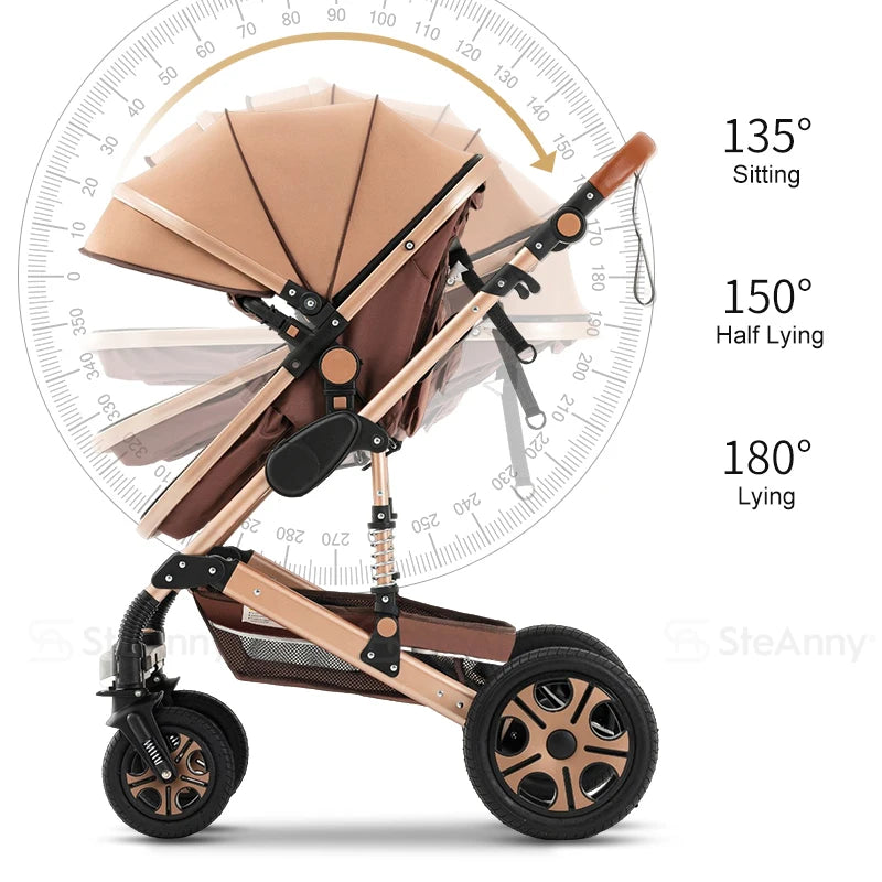 Portable Baby Stroller Combo Car Seat