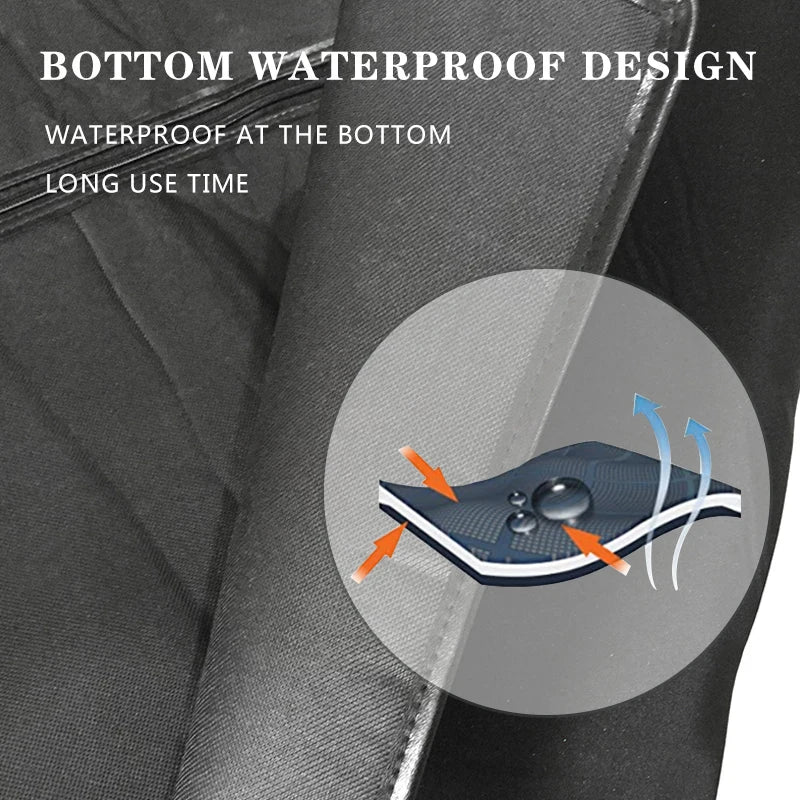 Foldable Waterproof Dog Car Seat Cover