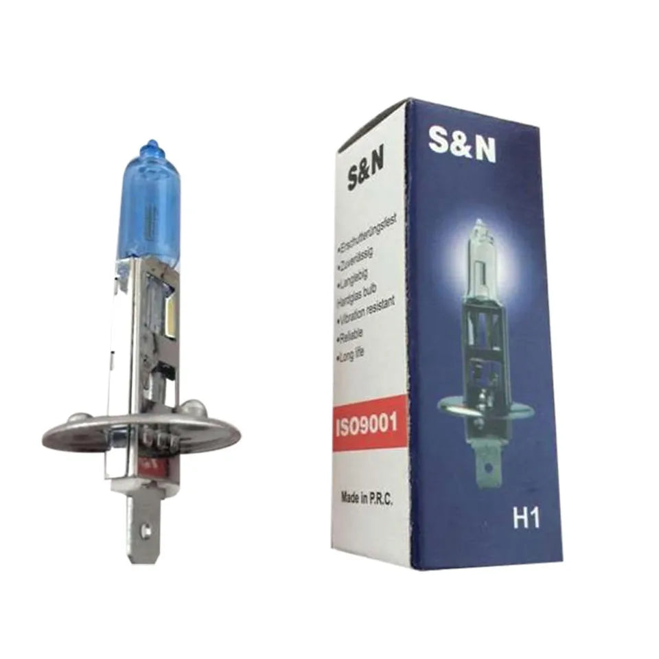 Xenon White Car Headlight Bulbs - 55W