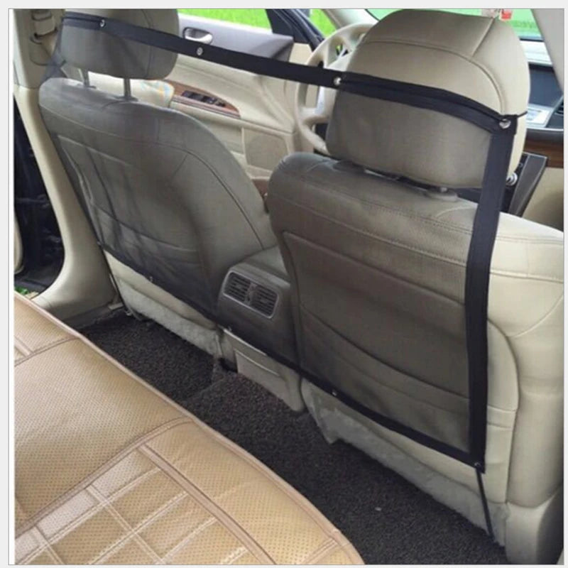 Portable Dog Car Safety Mesh Barrier