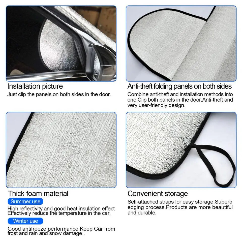 Winter Car Snow Cover: Outdoor Waterproof Protector