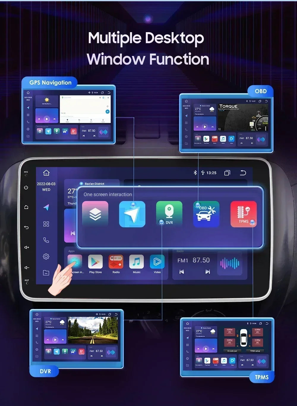 Android 12 Car Stereo Radio Player
