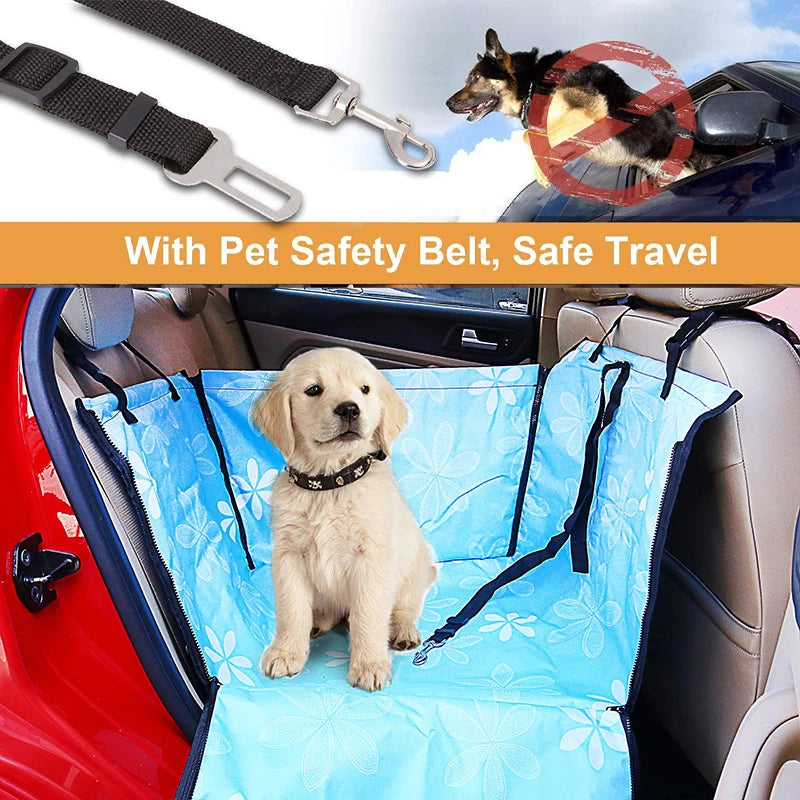 Waterproof Pet Car Seat Cover Carrier