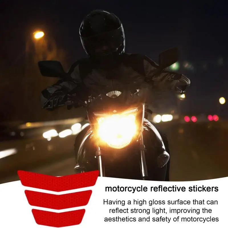 Reflective Stickers for Helmets, Car, & Motorcycle