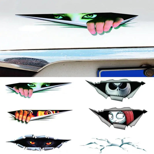 Creative Car Sticker: Modified Window Decal