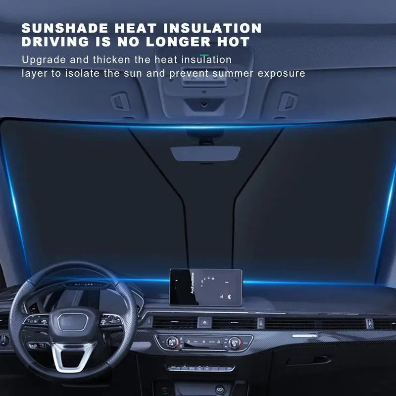 Car Front Window Sun Shade Visor