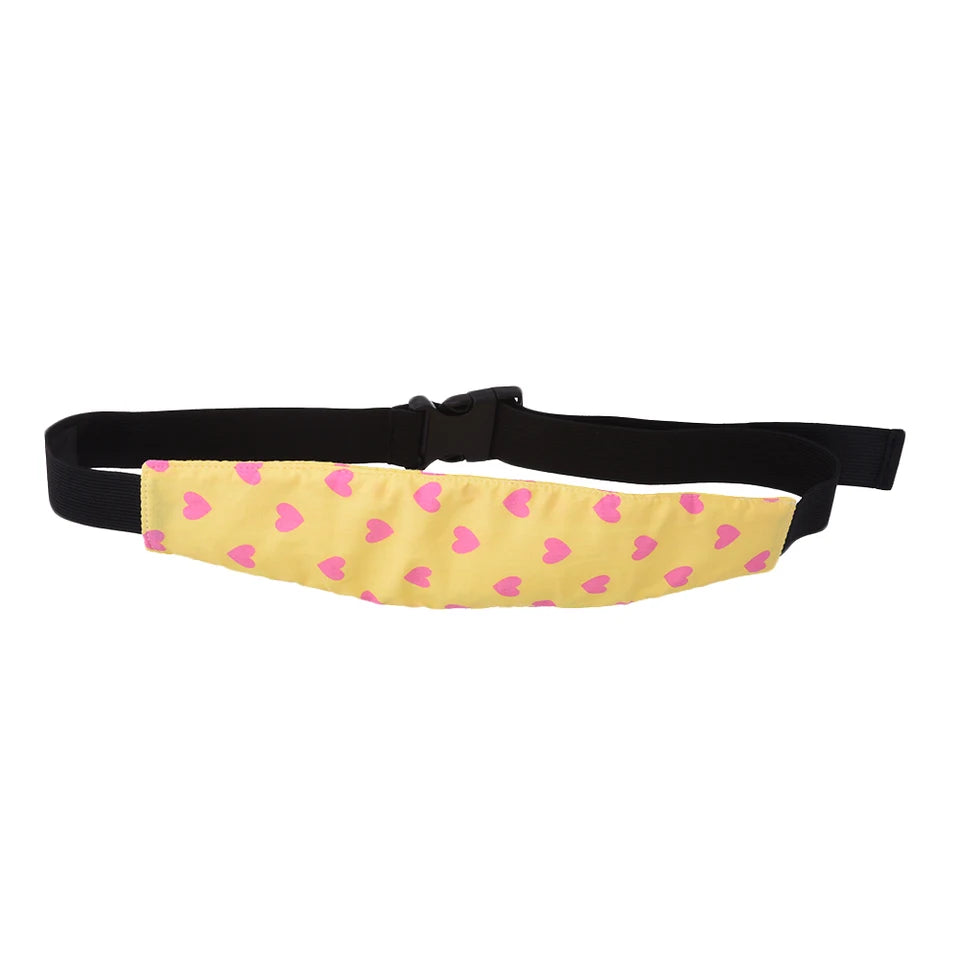 Adjustable Car Seat Head Support Belt