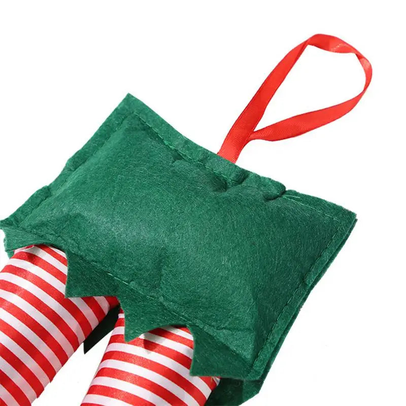 Christmas Elf Santa Legs Car Accessories
