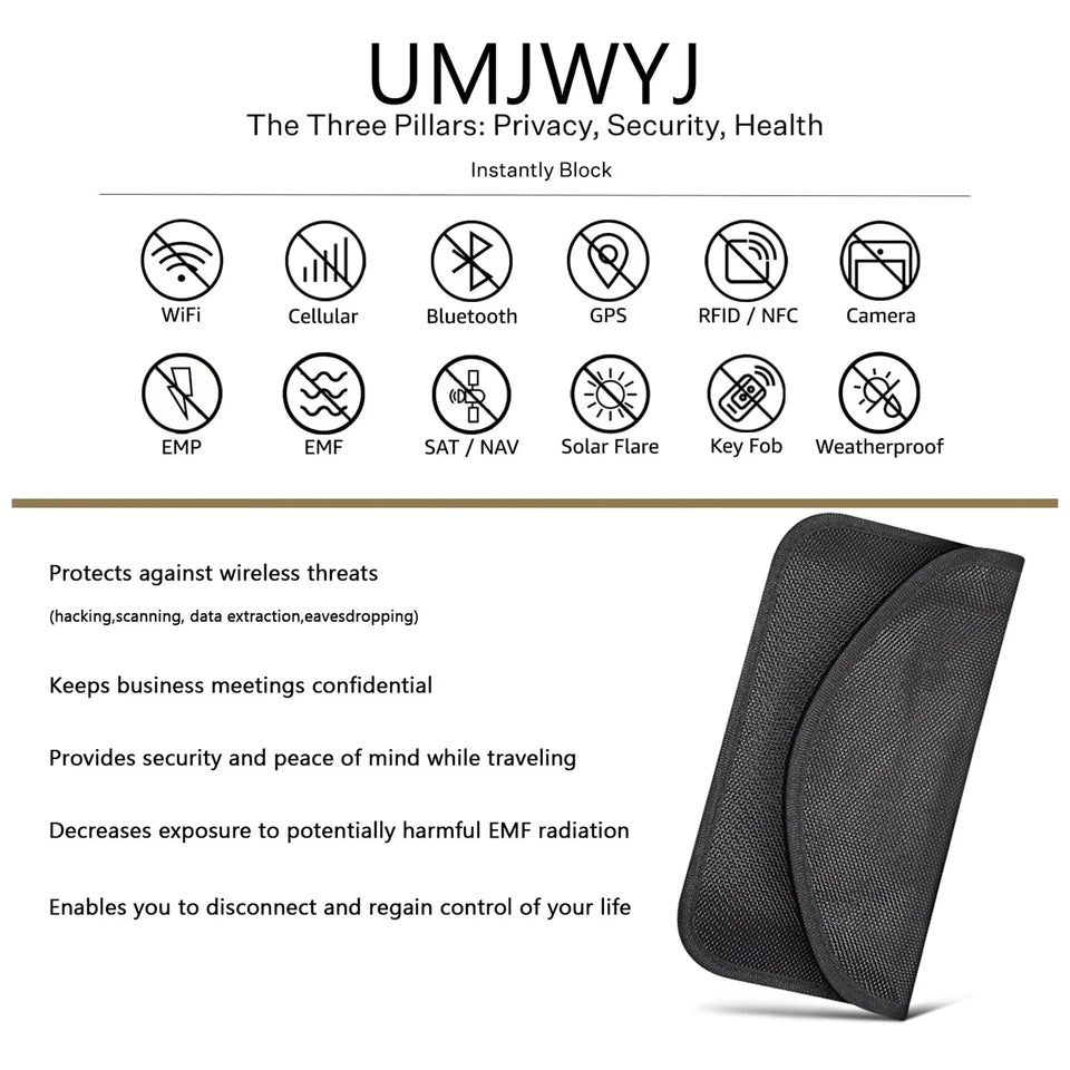 Keyless Car Keys Signal Blocking Pouch