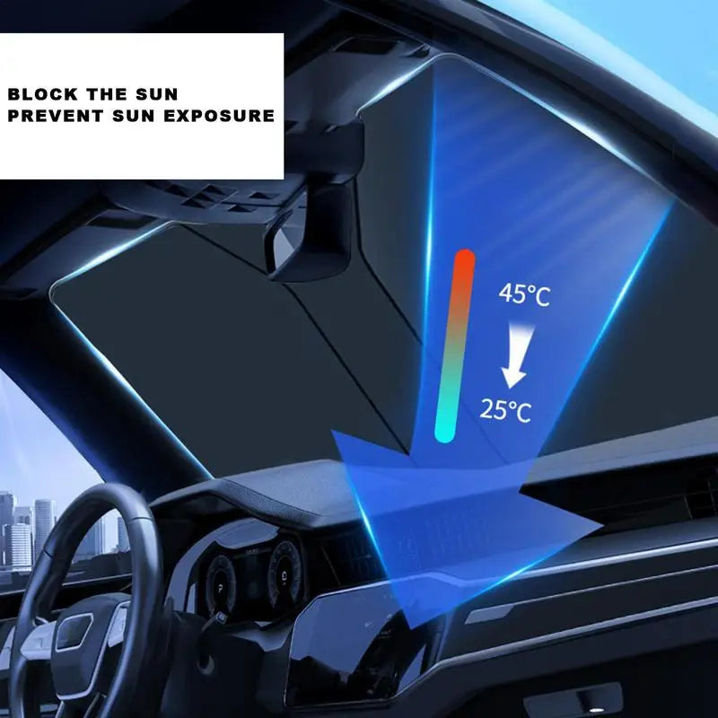 Car Front Window Sun Shade Visor
