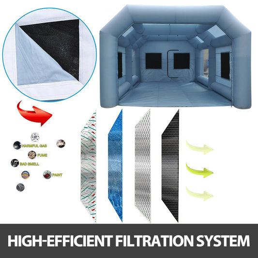 Inflatable Car Workstation Spray Paint Tent