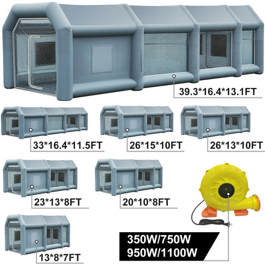 Inflatable Car Workstation Spray Paint Tent