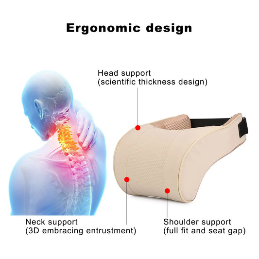 Car Neck Pillow with Memory Foam