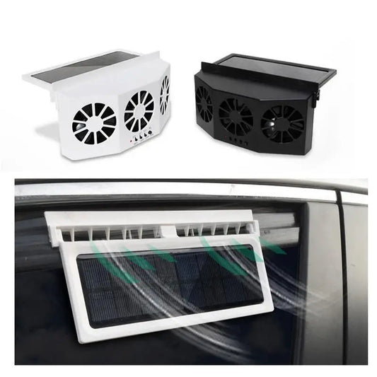 Auto Window Air Vent Cooling Fan